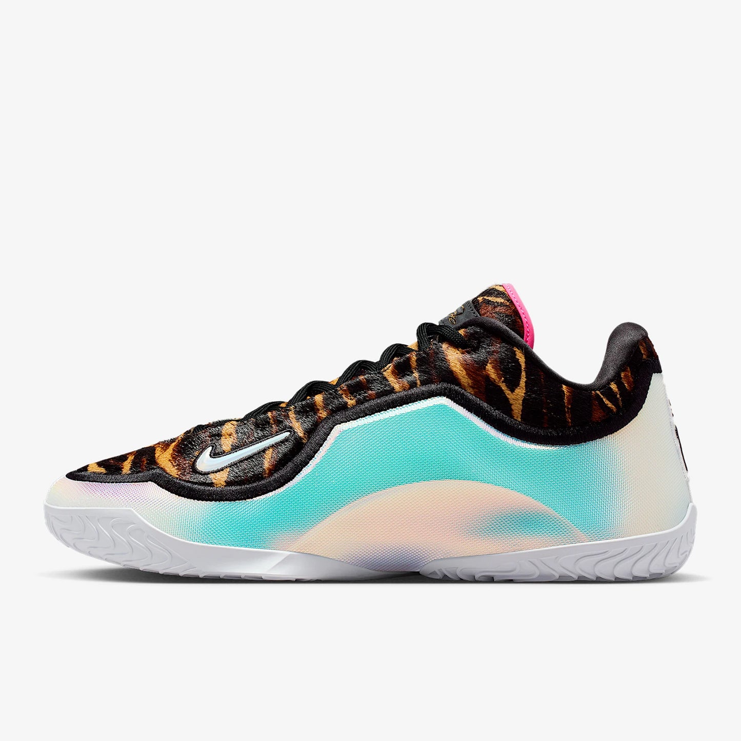 Nike genuine winter men's low cut shock-absorbing fashionable basketball shoes IO1114-100