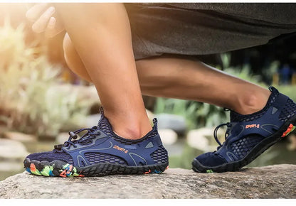 Men Wading Shoes Barefoot Beach Shoes Non-Slip And Wear-Resistant Swimming Upstream Shoes Women Outdoor Water Sports Shoes