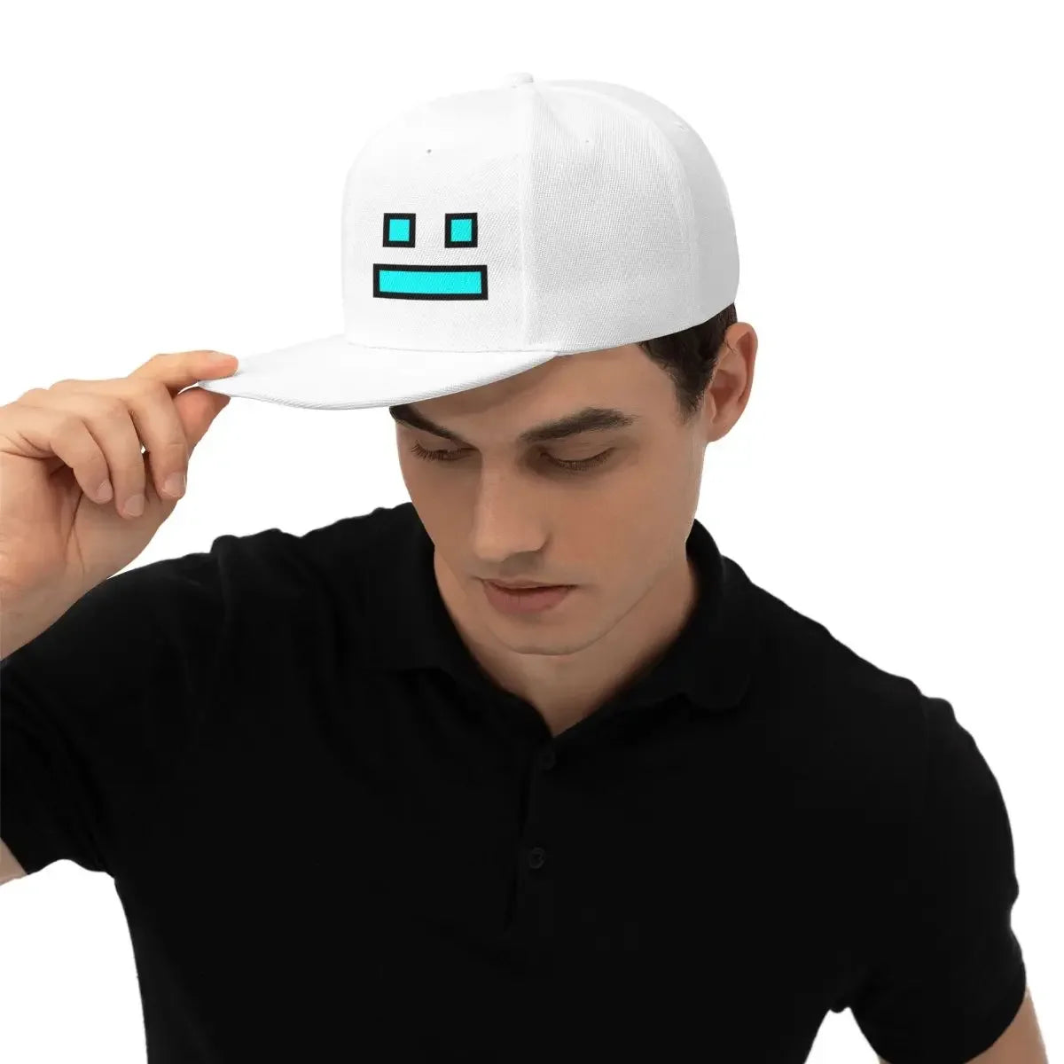 Videoigra Geometry Dash: bejzbolske kapice Snapback za moške in ženske, nastavljive kapice, hip-hop bejzbolske kapice, casquette