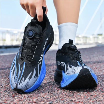 Zapatillas deportivas unisex nuevas con suela suave, amortiguación, diseño ligero y antideslizante, para entrenamiento profesional, cómodas, duraderas y casuales