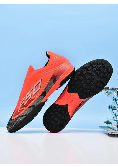 Chaussures de Football originales professionnelles pour hommes, confortables, de haute qualité, bottes de Football rapides pour entraînement, chaussures de Football ultralégères