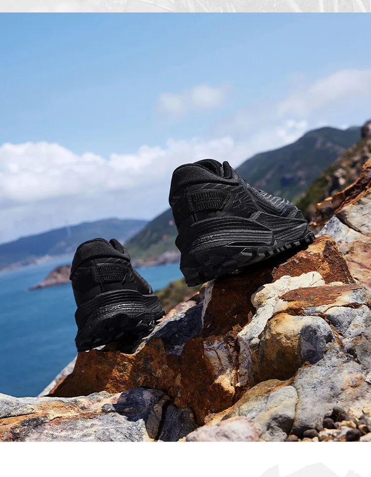 361 Degrees WUXIA 2 Running Shoes, Light Breathable Cushioning, Non-Slip Soft Outdoor Hiking Versatile Sneakers Male 672542201