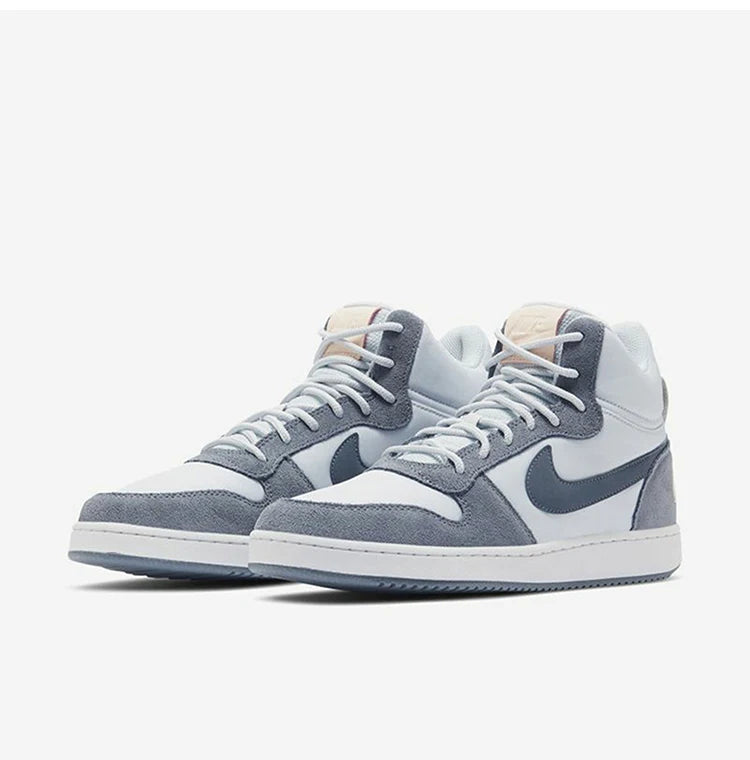 Nike Official Authentic COURT BOROUGH Women's Casual Wear-Resistant Mid Top Board Shoes 844907-005