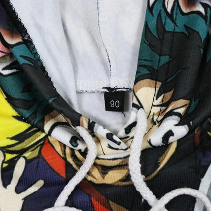 Kids Crash Bandicoot On the Run Hoodies Spring Boys Girls Cartoon Anime Sweatshirt Children Tops Coat Toddler Pullovers