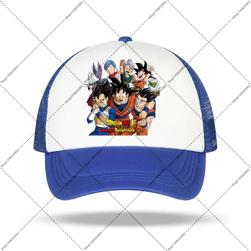 Dragon Ball Baseball Cap Women Men Sun Hats Cartoon Anime Printed Caps Adult Summer Comfortable Unisex Cotton Hat Party Gifts