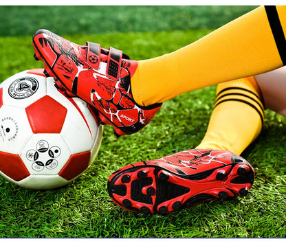 Chaussures de football pour enfants FG/TF, bottes de football pour garçons, crampons d'extérieur, crampons de futsal, chaussures de sport d'entraînement, taille 33-38
