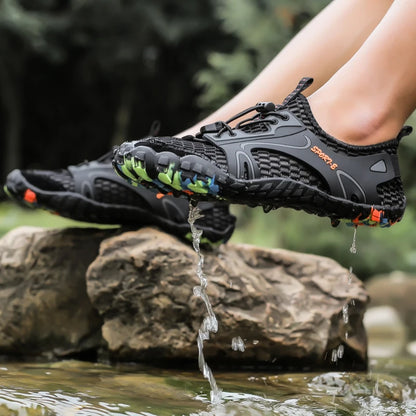 Men Wading Shoes Barefoot Beach Shoes Non-Slip And Wear-Resistant Swimming Upstream Shoes Women Outdoor Water Sports Shoes