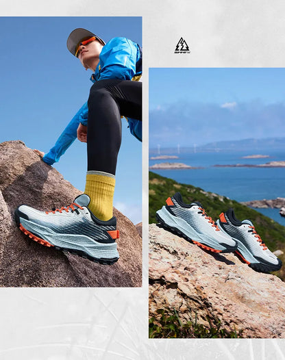 361 Degrees WUXIA 2 Running Shoes, Light Breathable Cushioning, Non-Slip Soft Outdoor Hiking Versatile Sneakers Male 672542201