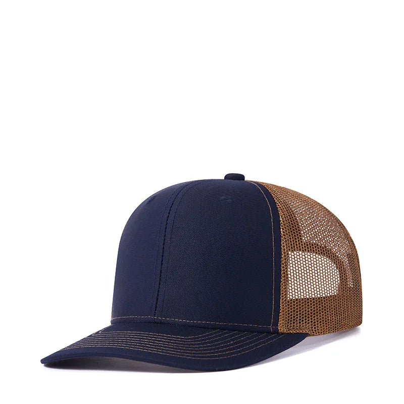 Gorras de camionero de malla en 38 colores para actividades al aire libre, gorras «dad hat» con cierre a presión, gorras de hip hop para hombre y mujer, gorras de béisbol ajustables para niños y niñas