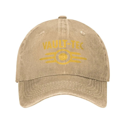 Kšiltovka s logem Vault Tec z hry Fallout, baseballová kšiltovka pro muže i ženy a teenagery, design ve stylu hip hopu, letní trendy kšiltovky pro tenis, skateboarding a baseball