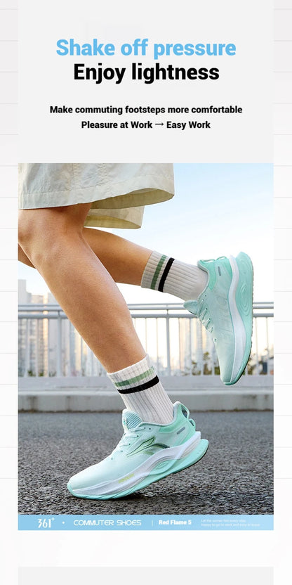 361 Degrees Fierce 5 Men Running Shoes New Breathable Shock-Absorber Comfortable Non-Slip Wear-Resistant Male Sneakers 672522218