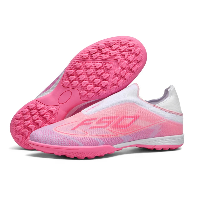 Chaussures de Football originales professionnelles pour hommes, confortables, de haute qualité, bottes de Football rapides pour entraînement, chaussures de Football ultralégères