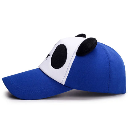 Søde sommer-baseballkasketter med panda-motiv til mænd og kvinder – bomulds-hiphop-snapback-kasketter med solbeskyttelse til drenge og piger – udendørs gorras – dropshipping