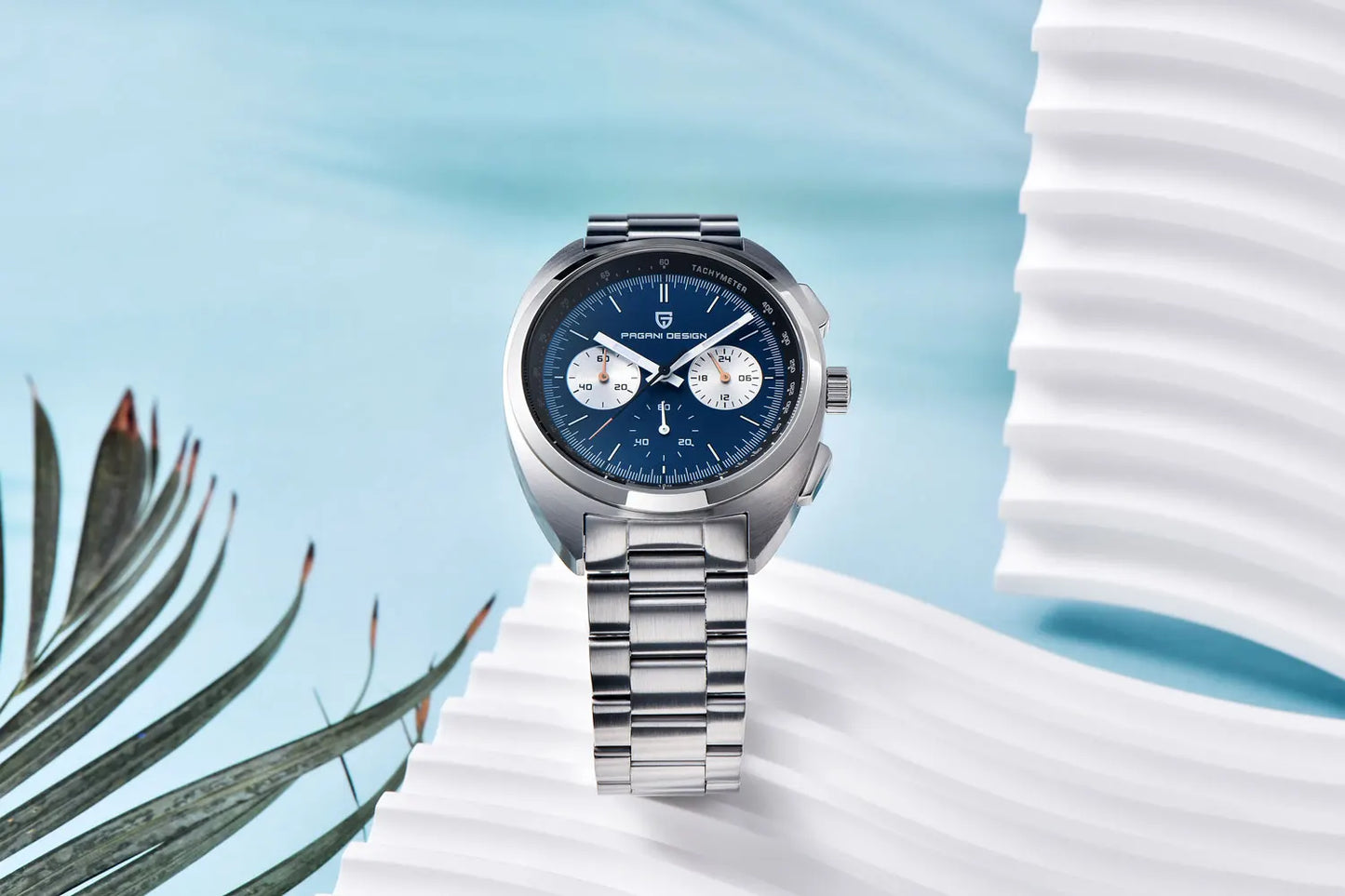 PAGANI DESIGN 2026 NEW Turtle Back Chronograph 1782 fashion quartz wristwatch for Man Luminous Waterproof Watch Reloj hombre