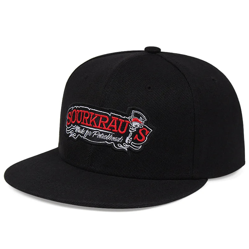 Luksus kasket Gorra-mærke Herrehatte Flat Top Baseball-kasket til mænd Justerbar Snapback Gorras Hombre Sport Kvinder Mænd HipHop Solhat