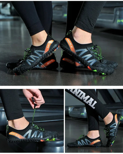 Men Wading Shoes Women Swimming Shoes Sneakers Barefoot Beach Sandals Upstream Aqua Shoes Quick-Dry Sea Diving Gym Water Shoes