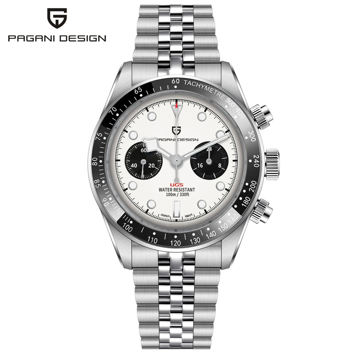 2026 New PAGANI DESIGN BB Flamingo Chronograph Luxury Sports Quartz Watch Men Sapphire mirror 100M Waterproof Fashion Wristwatch