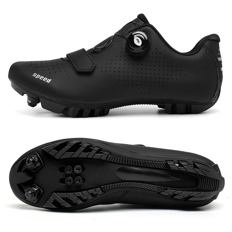 Cycling Sneaker Mtb Road with Sports Speed Bike Shoes  For Men Women Mountain Racing Flat SPD Zapatillas Ciclismo Mtb