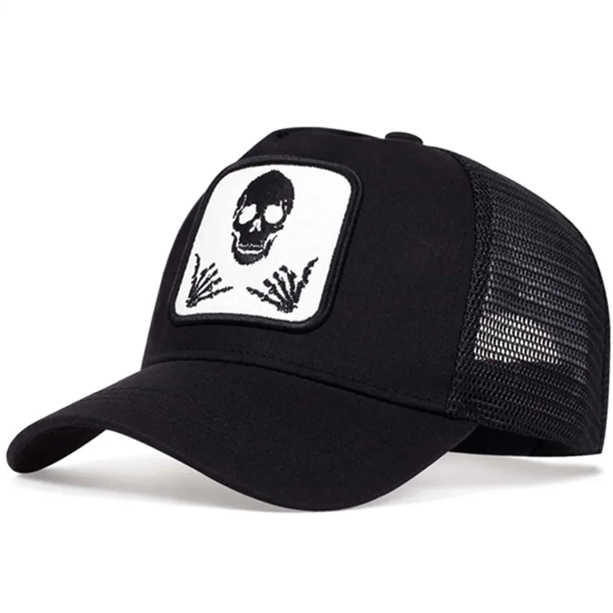 Unisex Personality Embroidery Baseball Net Caps Adjustable Casual Hats Spring and Summer Outdoor Sunscreen Hat
