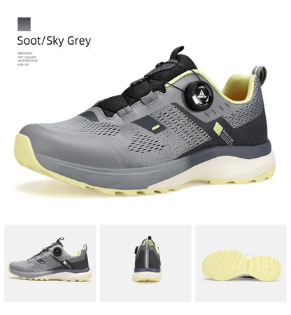 HUMTTO Breathable Trail Running Shoes for Men Black Men's Sports Shoes Cushioning Sneakers Man Luxury Designer Casual Trainers