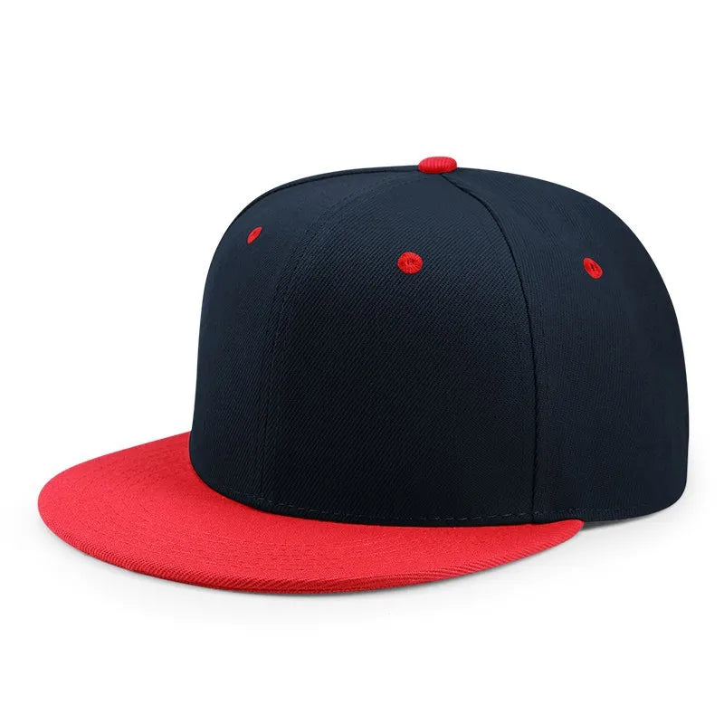 Casquette ajustée entièrement fermée, taille New York Plus Large, style « trucker » pour homme, visière plate, style hip-hop, unie, snapback, sans impression, visière plate, bord Era