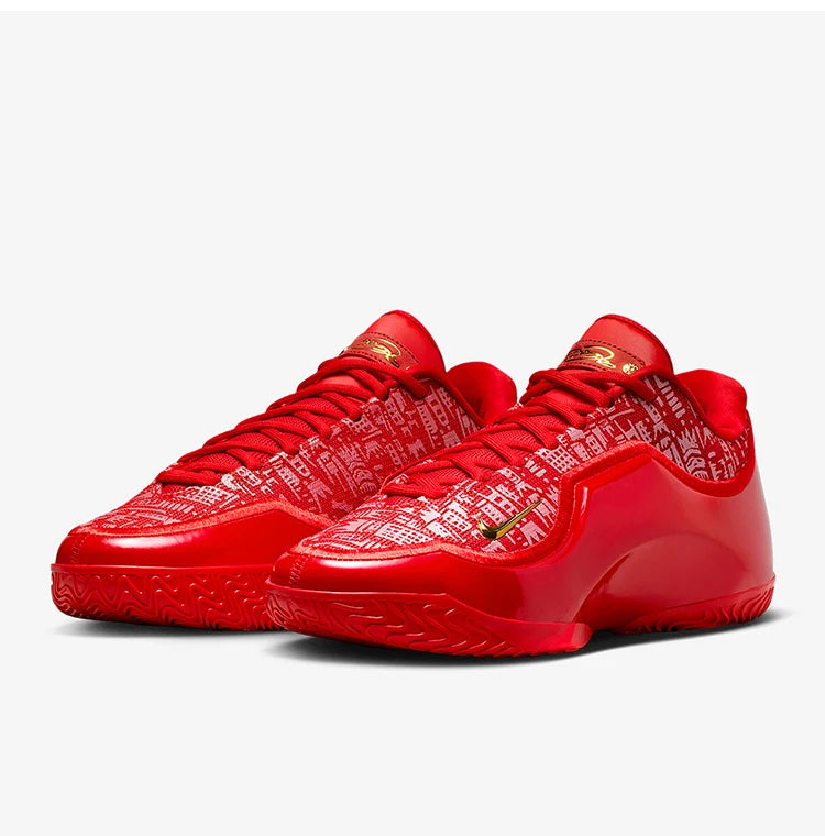 Nike genuínos — Ténis de Basquetebol de Inverno para Homem, Fashion, com Amortecimento e Resistentes ao Desgaste IH1514-601