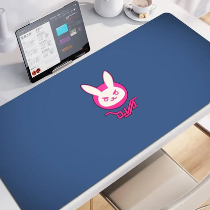 Anime-Gaming-Girl Overwatch großes Mauspad 900x400 Laptop Büro Gummi weiche Schreibtischunterlage Computer-Tastatur HD-Druck Mousepad XXL