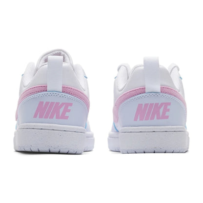 Nike Women's Shoes Court Borough Low (Gs) Sports Shoes, Lightweight, Comfortable, Casual, Trendy Low-Top Sneakers Iq2725-101