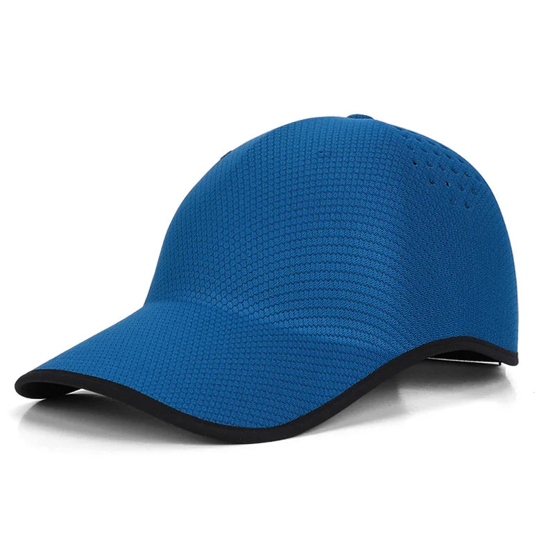 Seamless Baseball Cap for Men Quick Drying Packable Sports Hat Outdoor Fishing Climbing Sport Lightweight Visor Cap Sun Hat