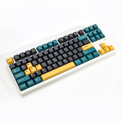 KBDiy GMK MarrsGreen Keycap Retro PBT ISO Double Shot Cherry Profile Keycaps For MX Switches Mechanical Gaming Keyboard Key Caps