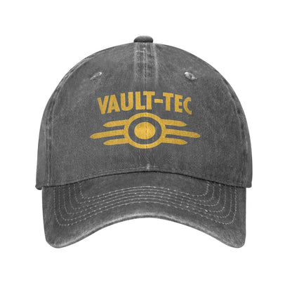 Kšiltovka s logem Vault Tec z hry Fallout, baseballová kšiltovka pro muže i ženy a teenagery, design ve stylu hip hopu, letní trendy kšiltovky pro tenis, skateboarding a baseball