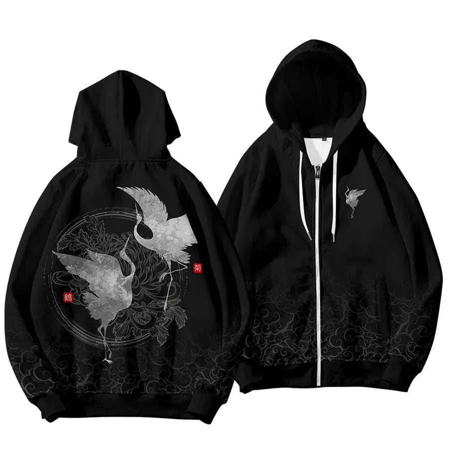 Sudaderas con capucha para hombre y niños, ropa de Año Nuevo chino con estampado 3D de dragón, moda streetwear cool, top con capucha
