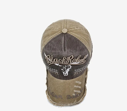 Gorra de béisbol para hombre en algodón lavado, estilo retro, para las cuatro estaciones, ideal para deporte al aire libre, accesorio de moda masculina