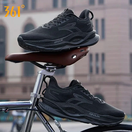 361 Degrees Fierce 5 Men Running Shoes New Breathable Shock-Absorber Comfortable Non-Slip Wear-Resistant Male Sneakers 672522218