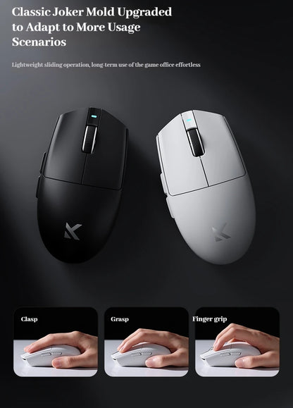 Mouse da gaming wireless MCHOSE G3 V2 Pro Tri-Mode Bluetooth 800mAh ricaricabile, leggero, con ergonomia personalizzata per esports