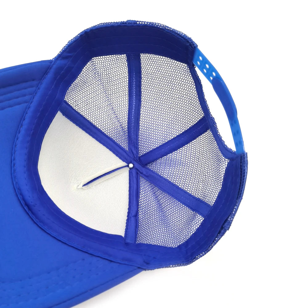 Cappelli trucker Francia alla moda, cappelli Francia cool, cappellino da baseball estivo da outdoor con rete parasole