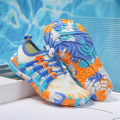 New 12 Colors Water Shoes Kids Summer Beach Five Fingers Barefoot Swimming Aqua Shoes Quick Dry Seaside River Children Sneakers