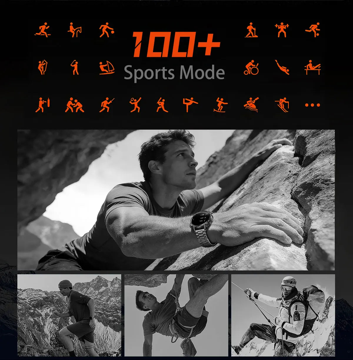 2026 TANK Ultra New 1400mAh Big Battery Smart Watch Men GPS path Sport Flashlight BT Call Waterproof Outdoor Military Smartwatch