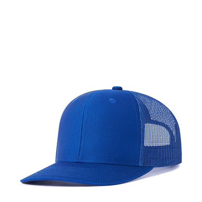 Gorras de camionero de malla en 38 colores para actividades al aire libre, gorras «dad hat» con cierre a presión, gorras de hip hop para hombre y mujer, gorras de béisbol ajustables para niños y niñas