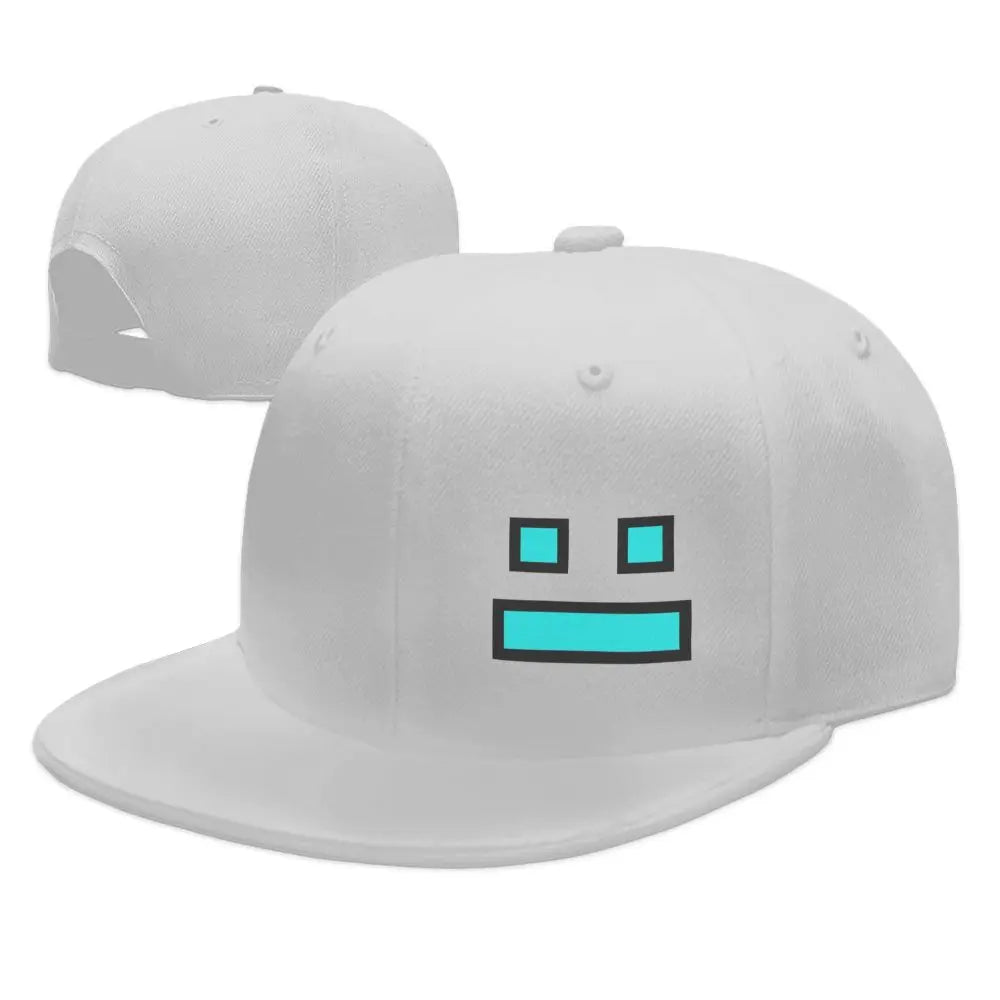 Videoigra Geometry Dash: bejzbolske kapice Snapback za moške in ženske, nastavljive kapice, hip-hop bejzbolske kapice, casquette