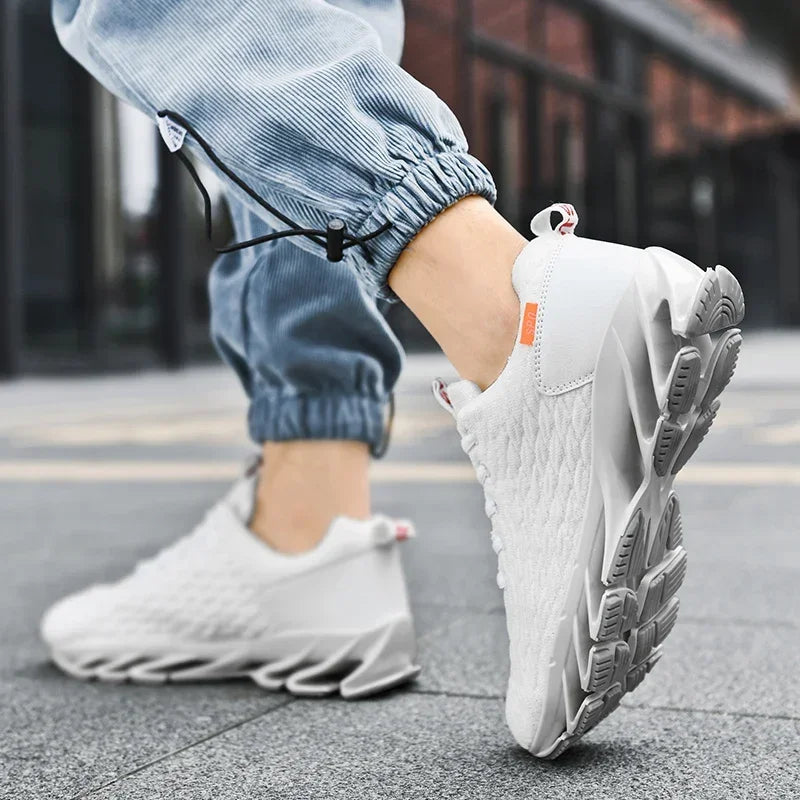 Modesko til mænd – komfortable løbesko, åndbare casual sneakers til gåture, skridsikre sportssko, feminino zapatillas hombre