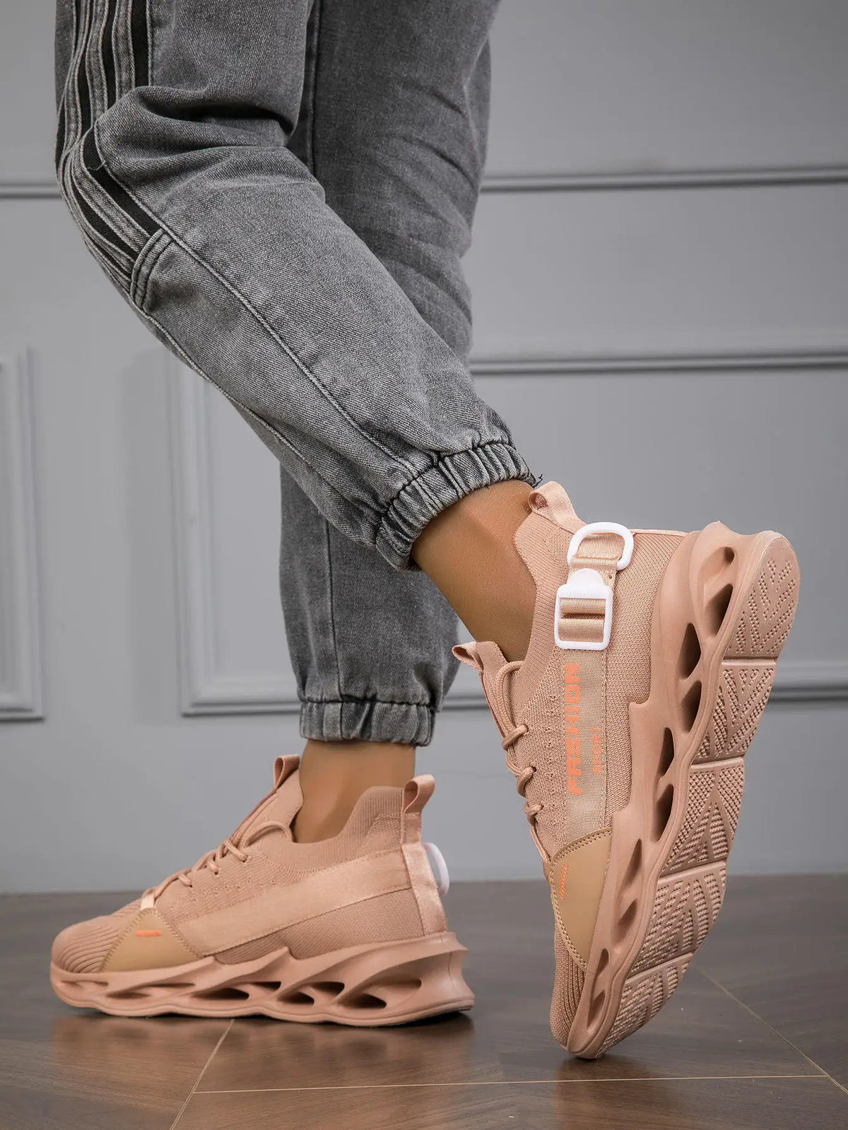 Moda Lila Casual Sneakers Dam Herr Blade Löparskor Storlek 48 Lätta Andningsbara Sportskor Herr Mesh-sneakers