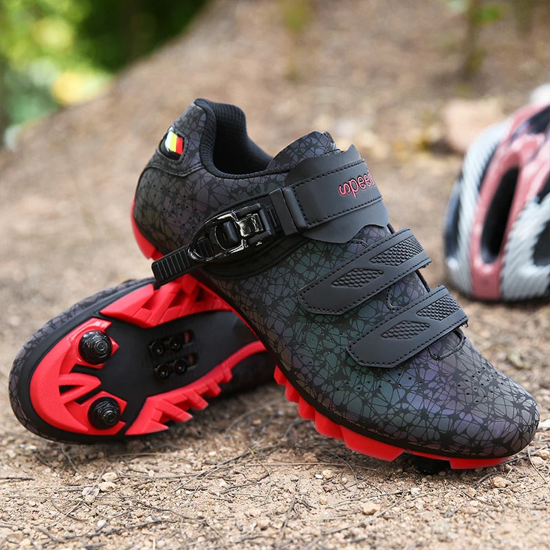 Men Cycling Shoes Road Bike Sneaker Cleat Self-Locking Mountain Bike Mtb Shoe Women Road Bicycle Speed Best Spd Bike Shoes