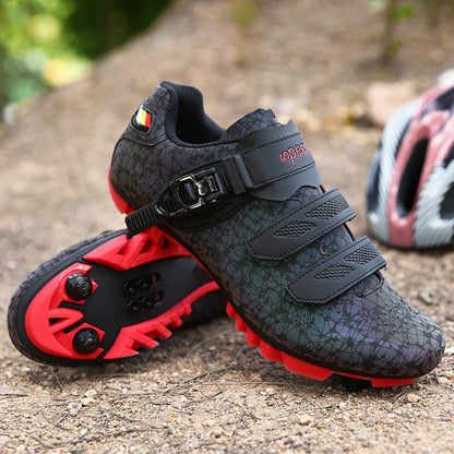 Men Cycling Shoes Road Bike Sneaker Cleat Self-Locking Mountain Bike Mtb Shoe Women Road Bicycle Speed Best Spd Bike Shoes