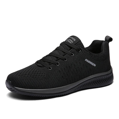 Chaussures de marche pour couple, grande taille, en maille respirante et confortable, à semelle souple, durables et légères, chaussures de sport décontractées pour l'extérieur, pour toutes les saisons