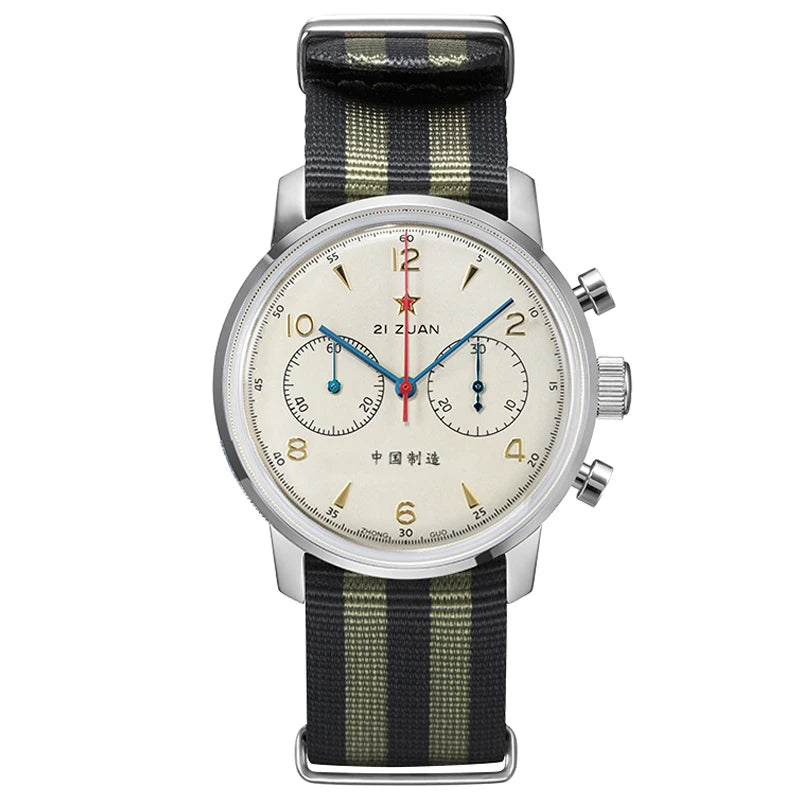 SEAKOSS 1963 Chronograph 42mm 40mm 38mm Sapphire Original Seagull ST1901 Movement With Gooseneck Pilot Men's Mechanical Watches