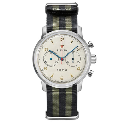 SEAKOSS 1963 Chronograph 42mm 40mm 38mm Sapphire Original Seagull ST1901 Movement With Gooseneck Pilot Men's Mechanical Watches