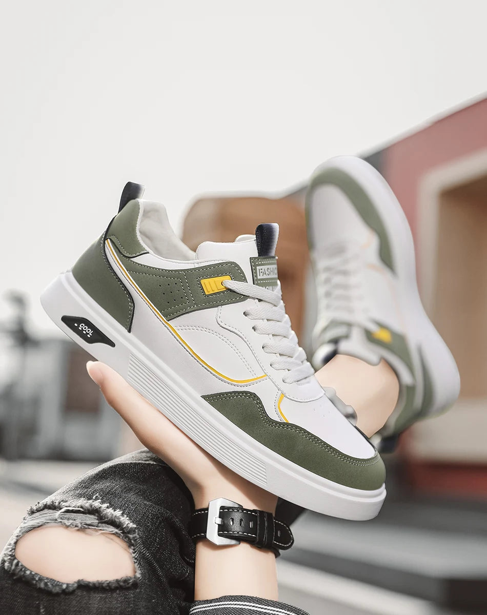 Men's Low-Top Casual Sports Shoes Fashion Basketball Sneakers Street Style Skateboarding Shoes for Teens