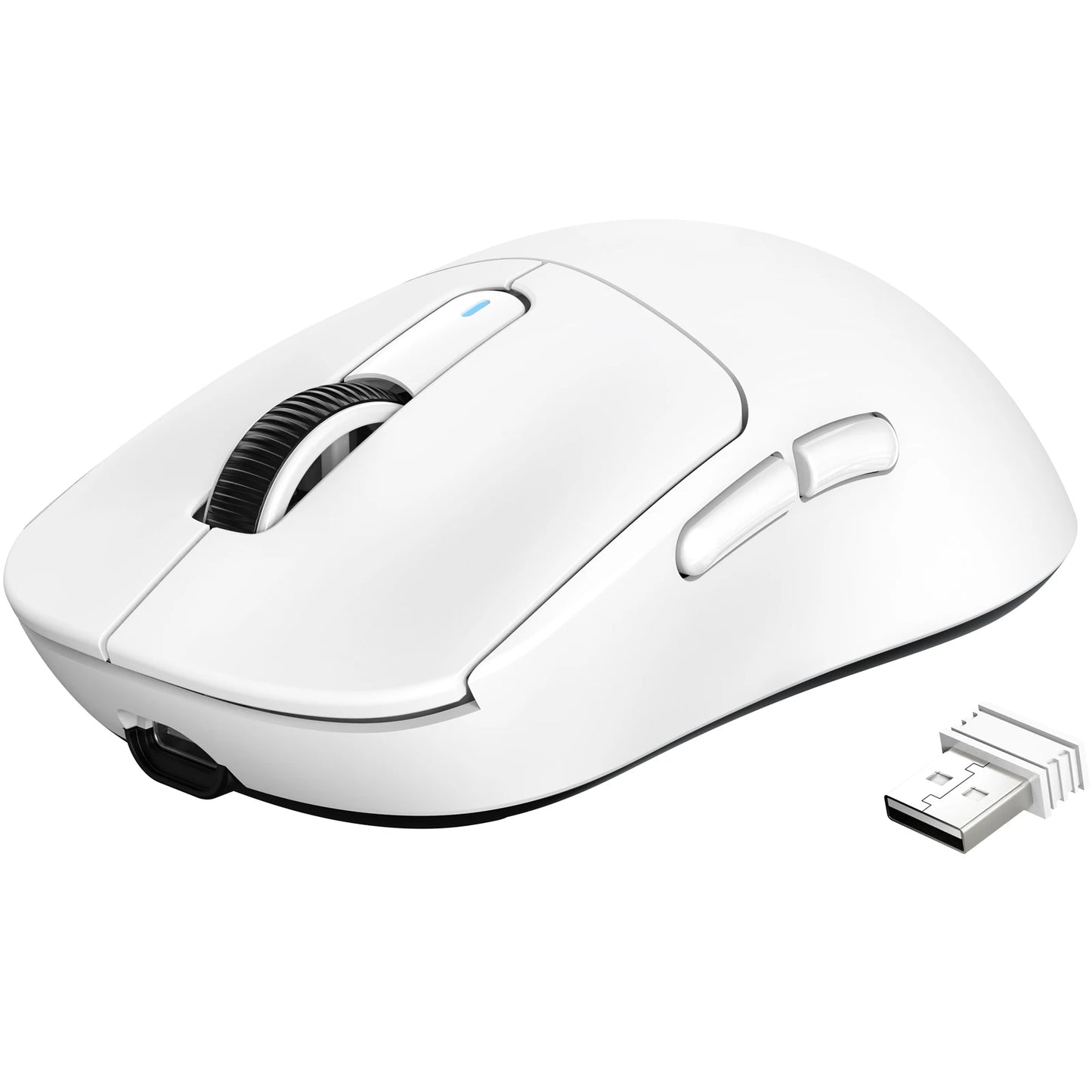 ATTACK SHARK X3 trådlös gamingmus, 49g ergonomisk PC-mus, trippellägen, PAW3395 26K DPI optisk sensor, programmerbara knappar