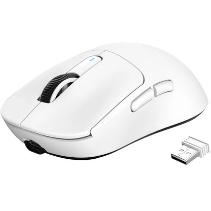 ATTACK SHARK X3 trådlös gamingmus, 49g ergonomisk PC-mus, trippellägen, PAW3395 26K DPI optisk sensor, programmerbara knappar